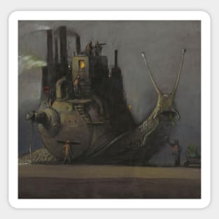 Shauncytan PASTEL Industry - Shaun Tan Sticker